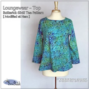 Fashion Duo - Jersey Knit Loungewear Top