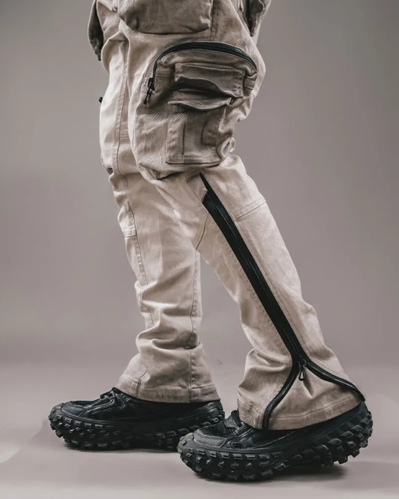 Functional Multi-Way 3D Cut Cargo Pants