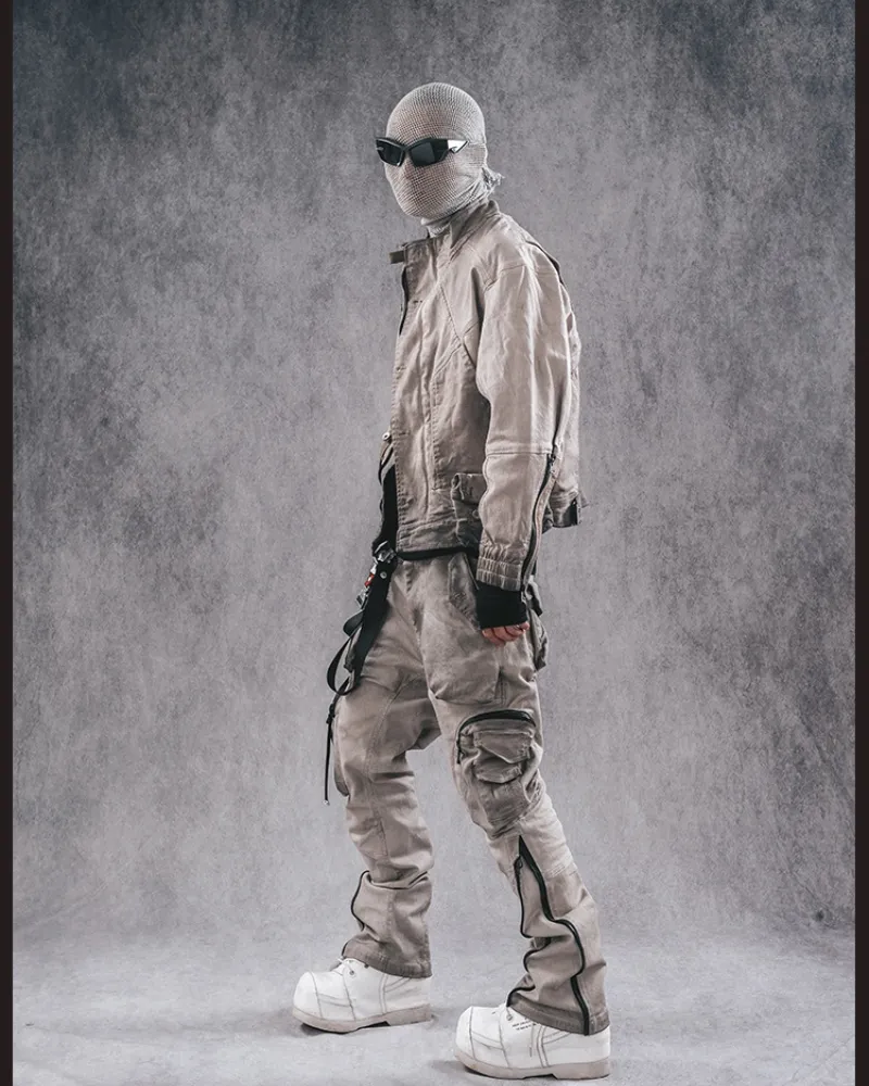 Functional Multi-Way 3D Cut Cargo Pants