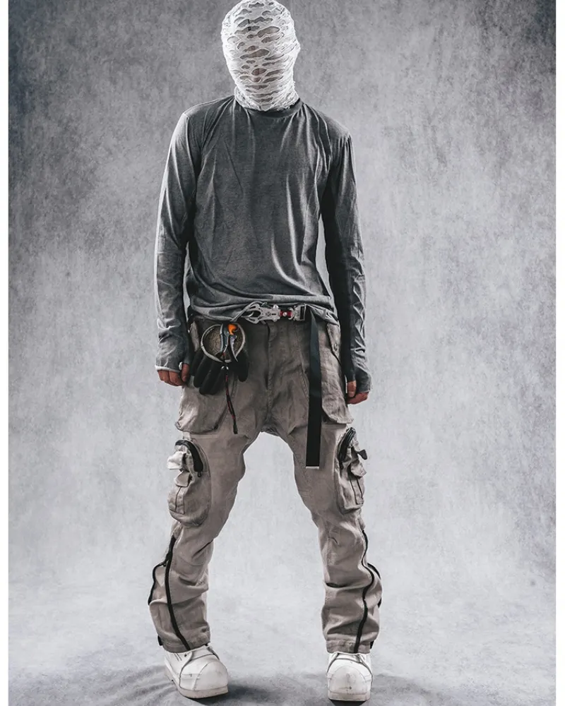 Functional Multi-Way 3D Cut Cargo Pants