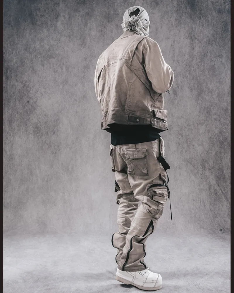 Functional Multi-Way 3D Cut Cargo Pants