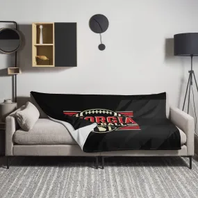 Georgia Football Throw Blanket