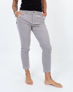 Grey Corduroy Pants