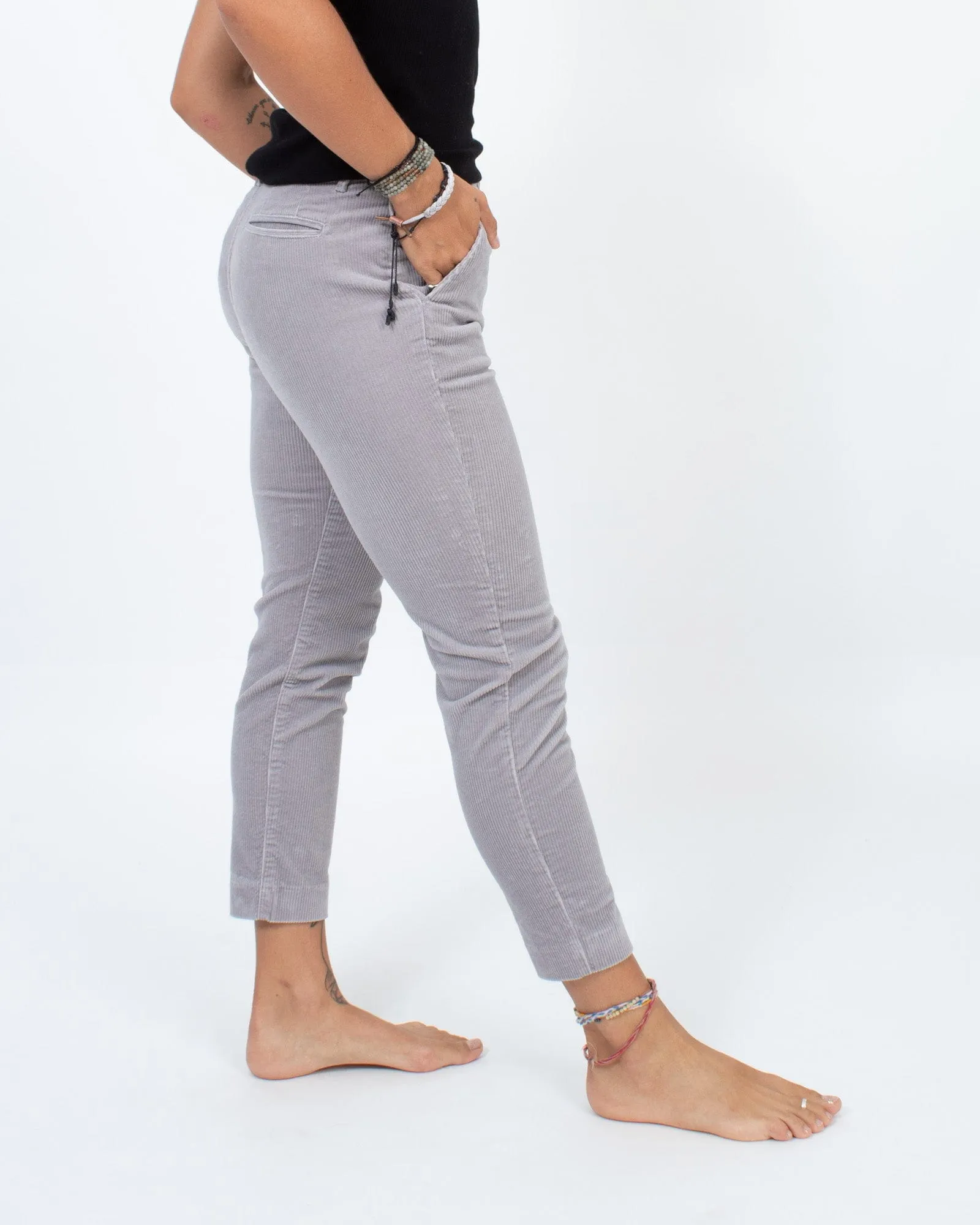 Grey Corduroy Pants