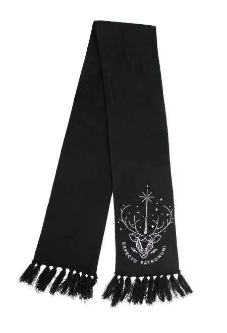 Harry Potter Patronus Glow Knit Scarf