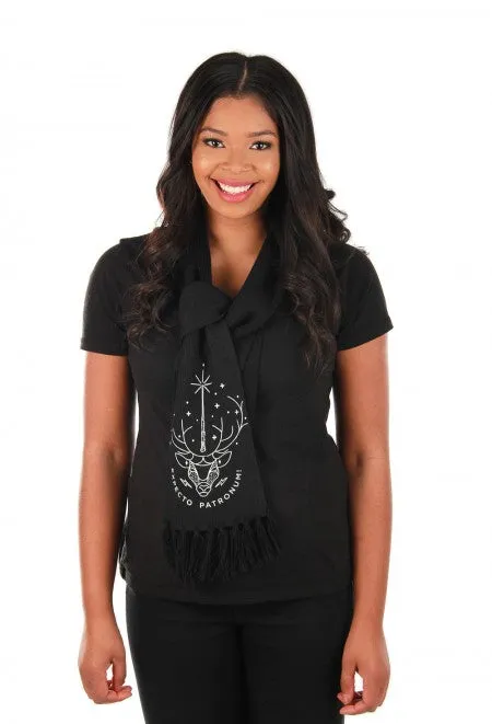 Harry Potter Patronus Glow Knit Scarf