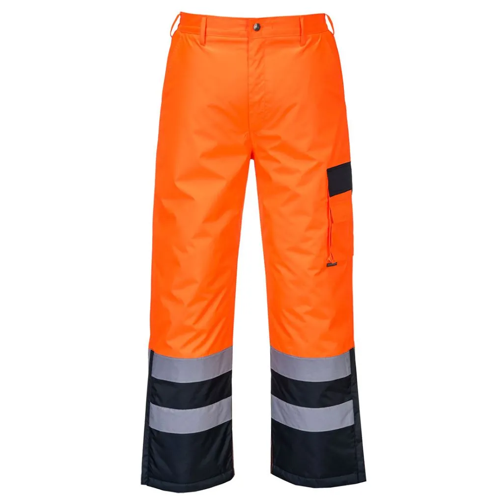 Hi-Vis Lined Contrast Trousers S686