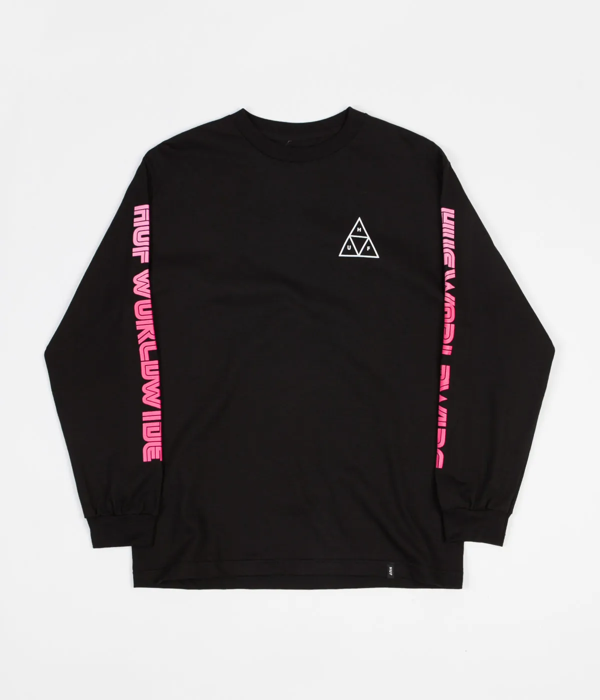 HUF Neo TT Long Sleeve T-Shirt - Black