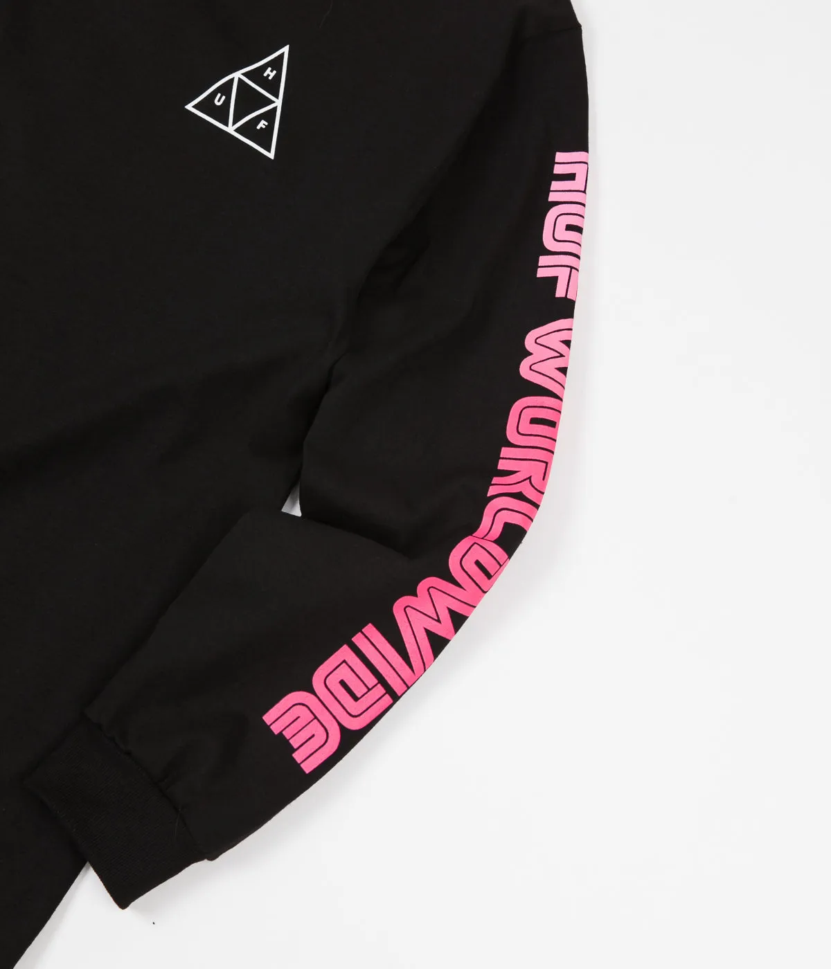HUF Neo TT Long Sleeve T-Shirt - Black