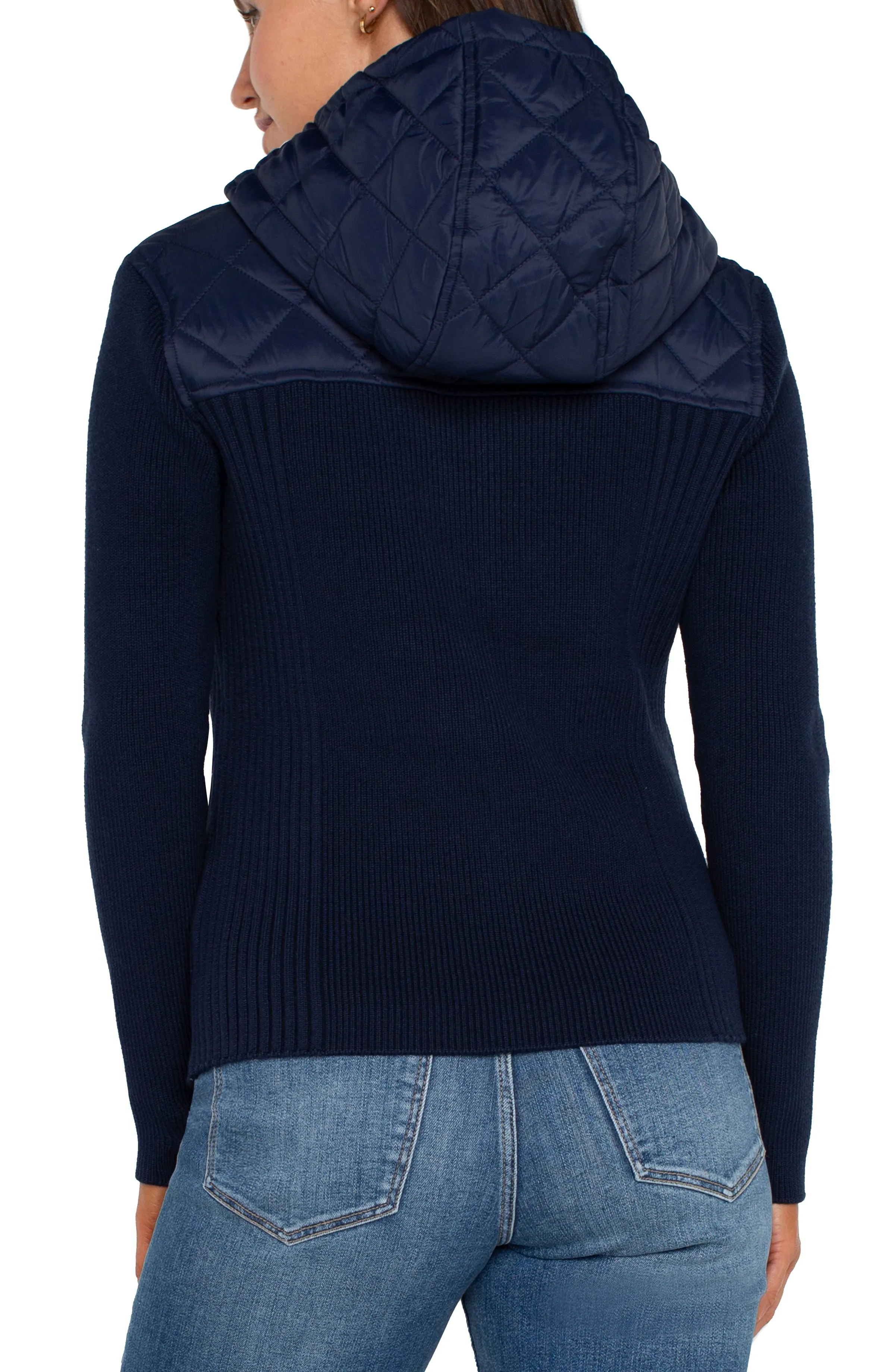Liverpool - Navy Quilted Jacket
