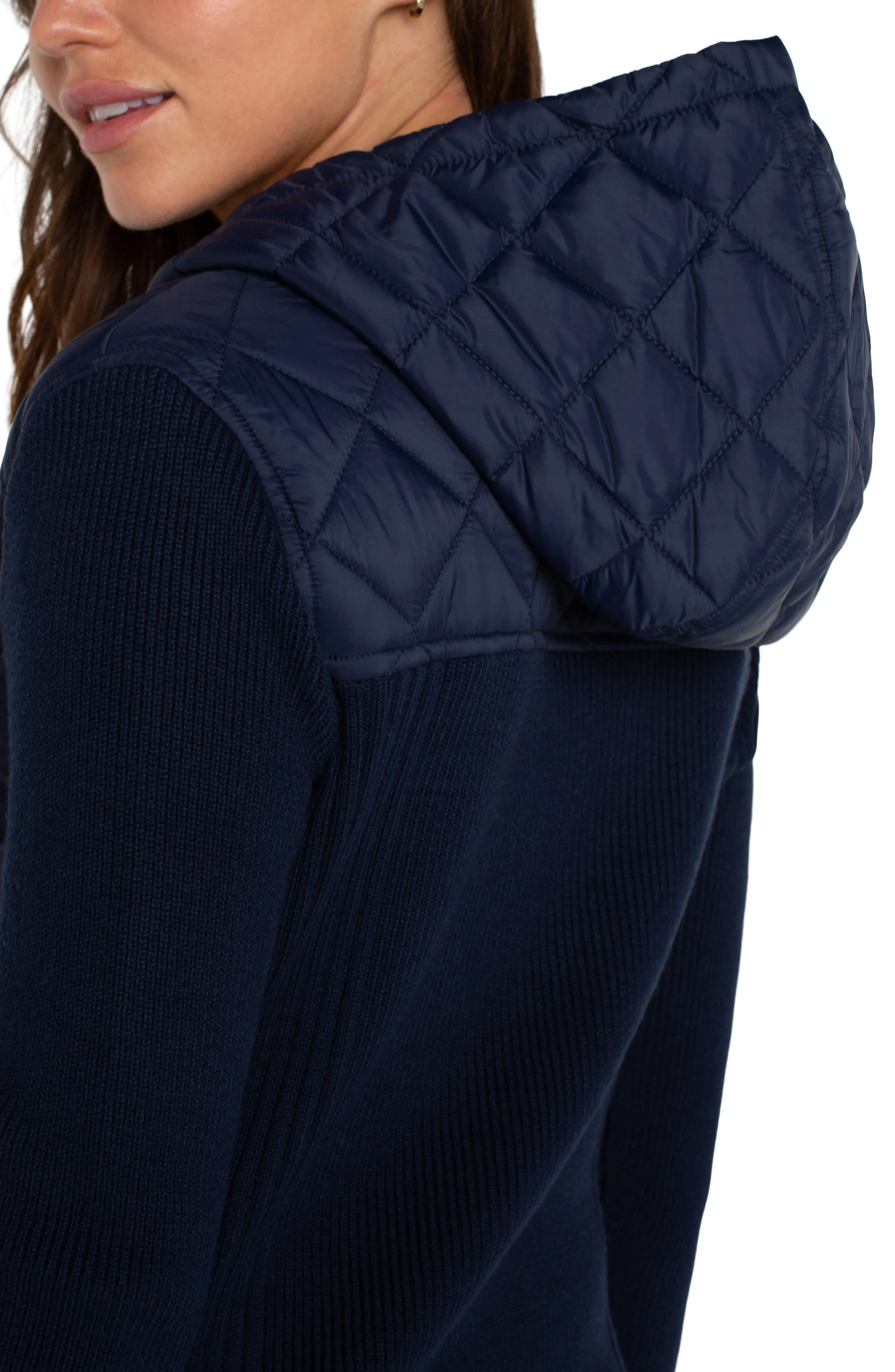 Liverpool - Navy Quilted Jacket
