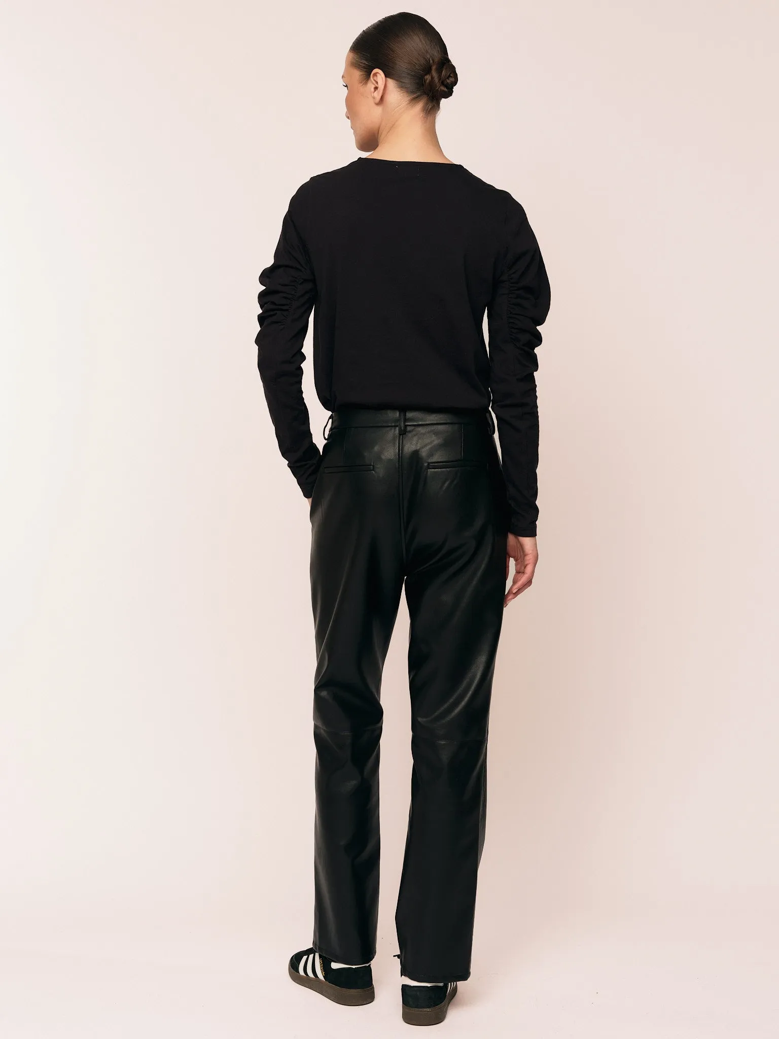Lumi Cropped Trouser - Black