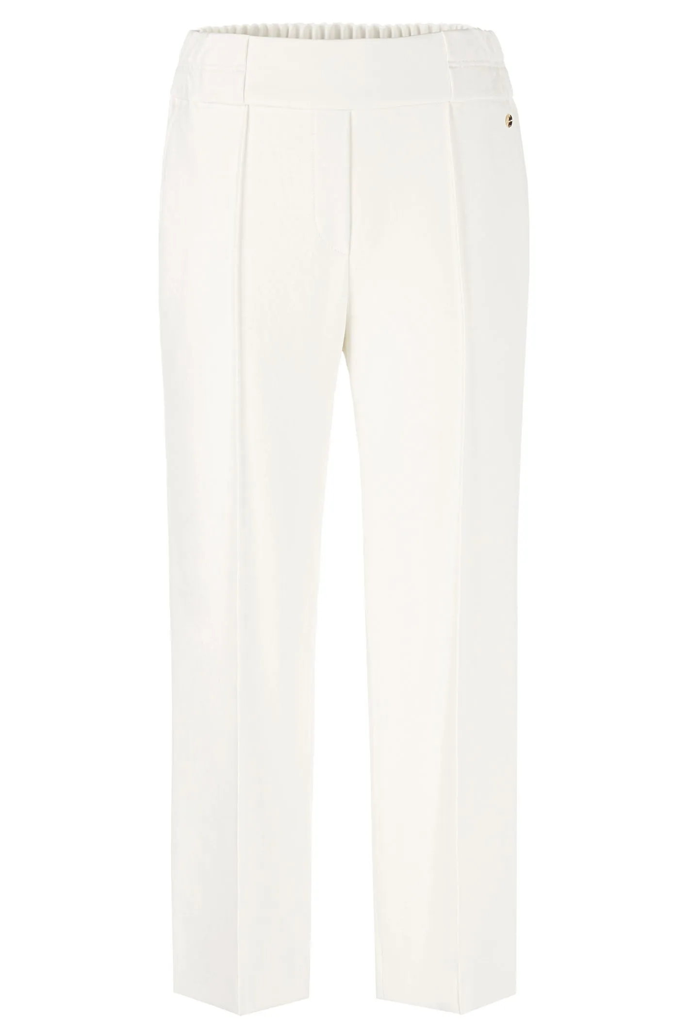 Marc Cain Collection WC 81.25 W03 110 Off White Washington Trousers
