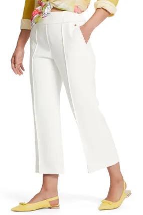 Marc Cain Collection WC 81.25 W03 110 Off White Washington Trousers