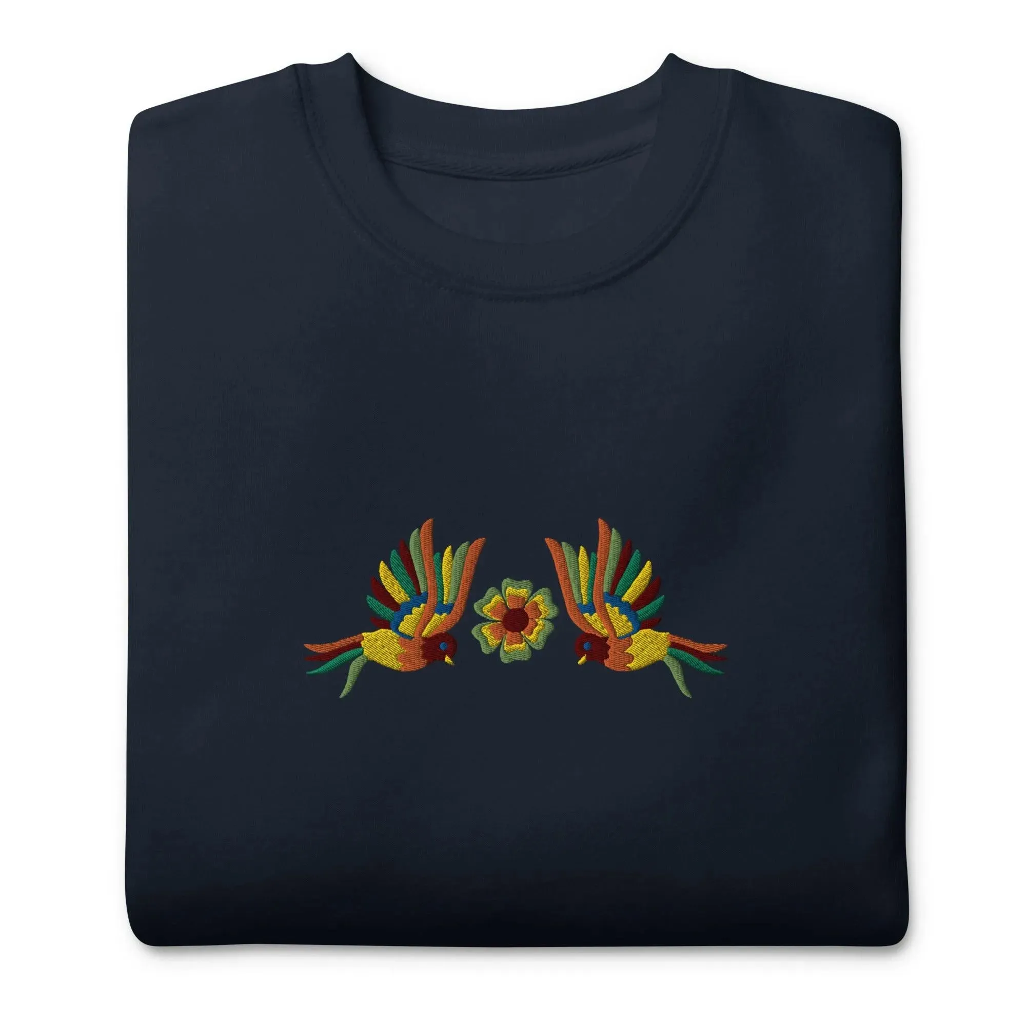 Mexican Otomi Embroidered Sweatshirt