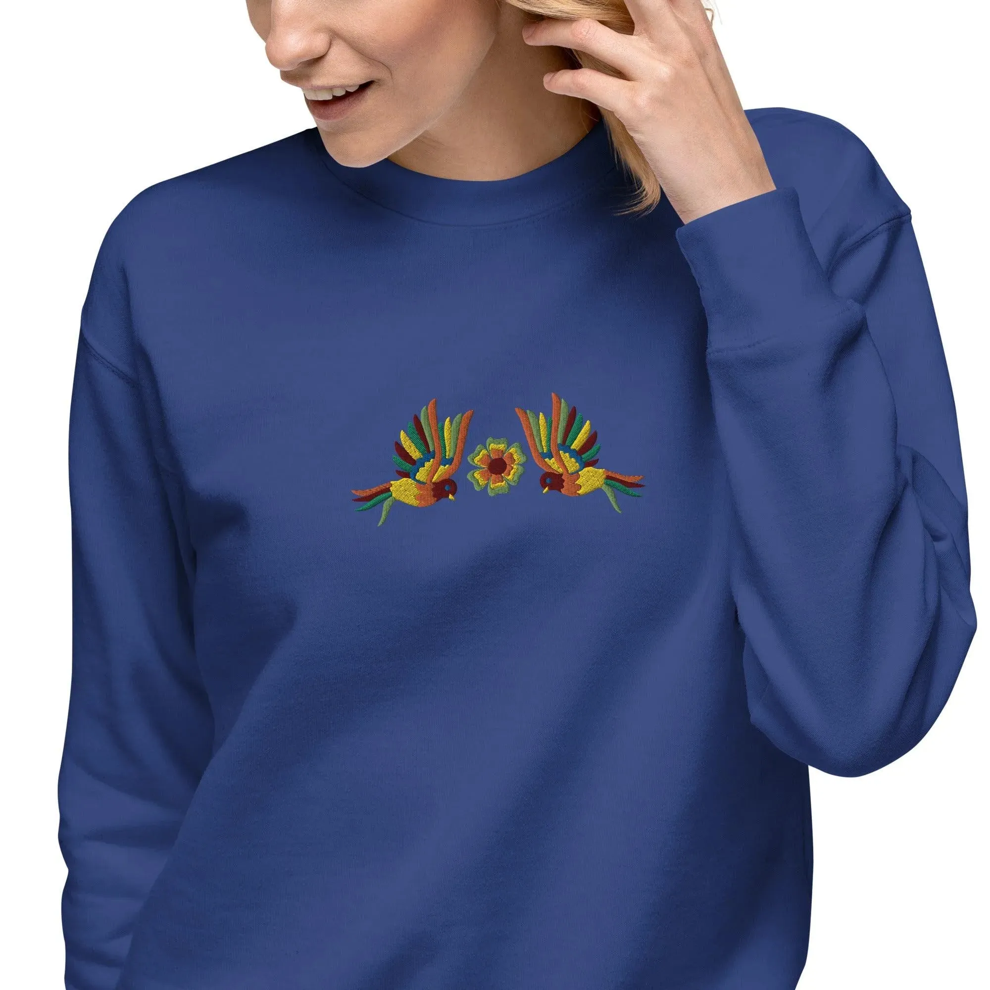 Mexican Otomi Embroidered Sweatshirt