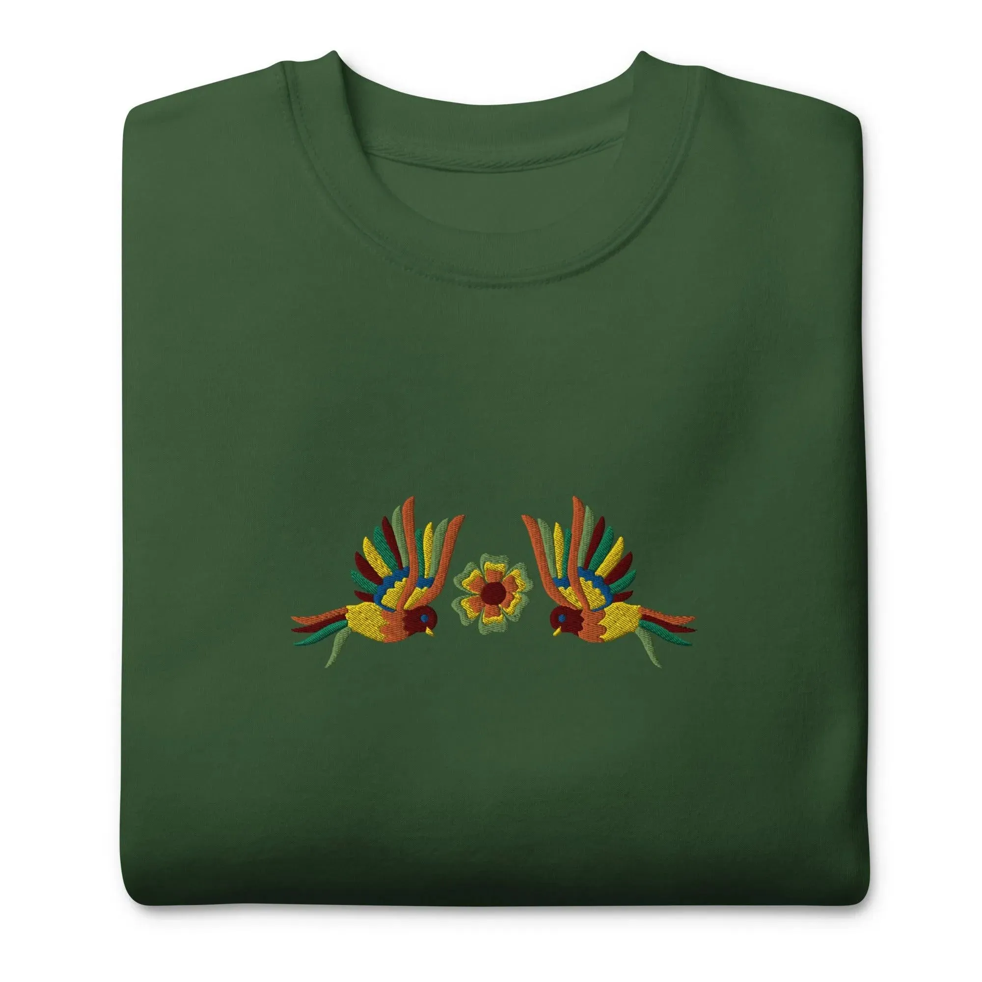 Mexican Otomi Embroidered Sweatshirt