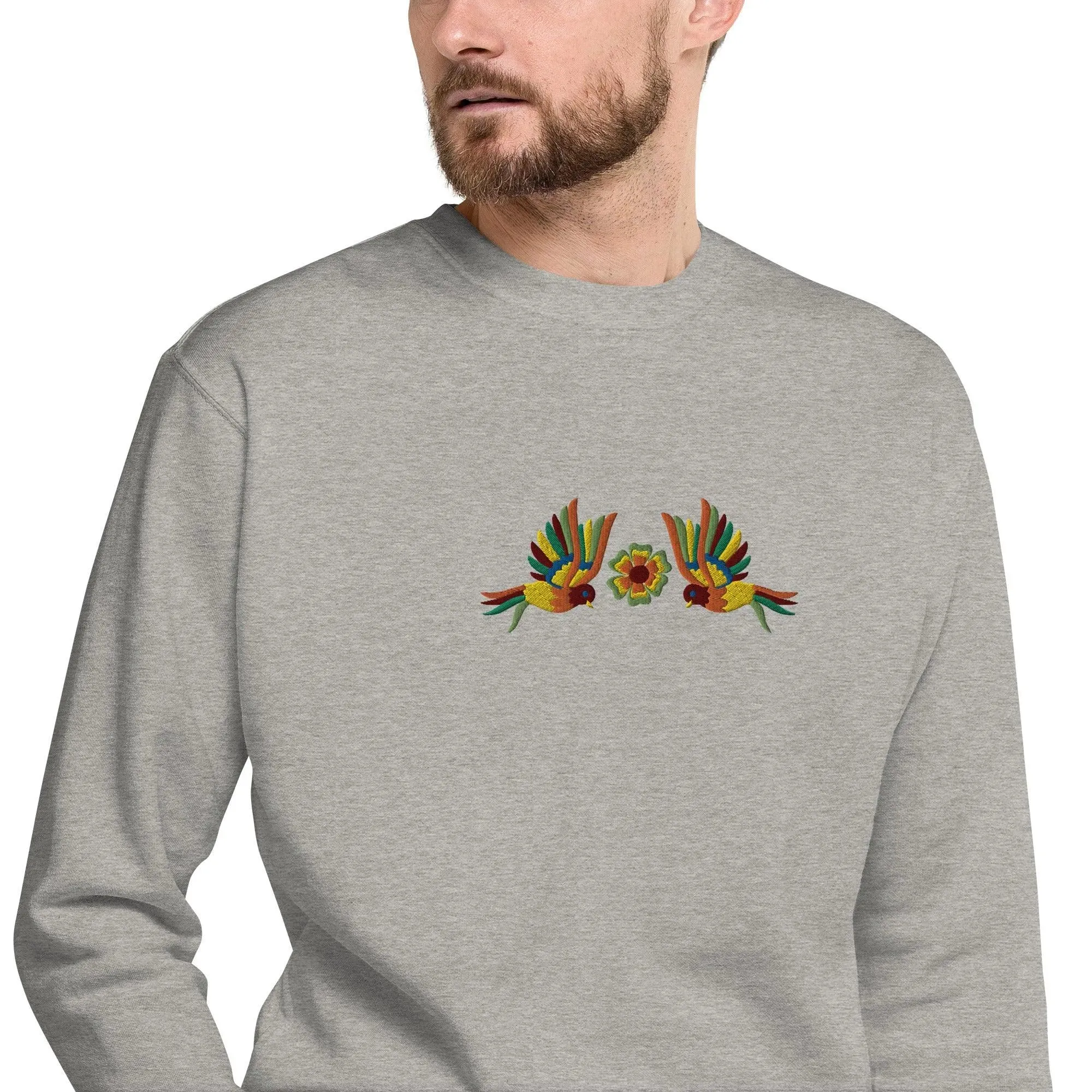 Mexican Otomi Embroidered Sweatshirt