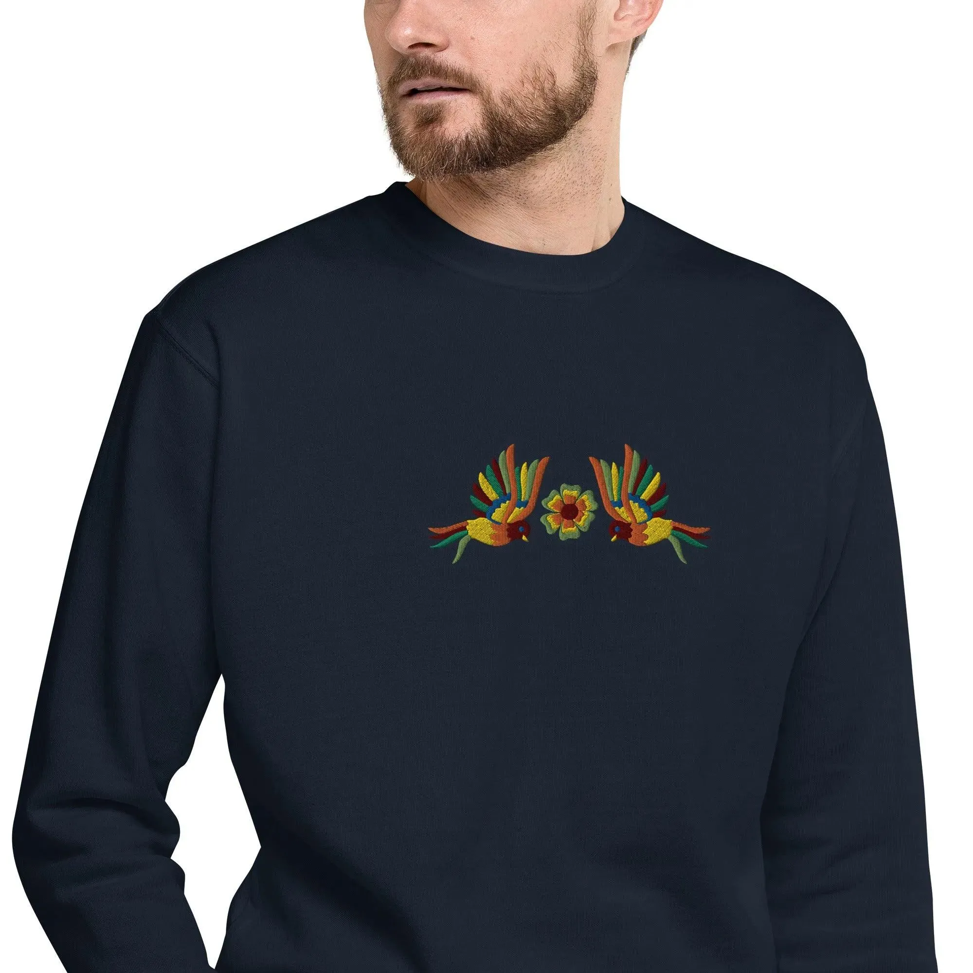 Mexican Otomi Embroidered Sweatshirt