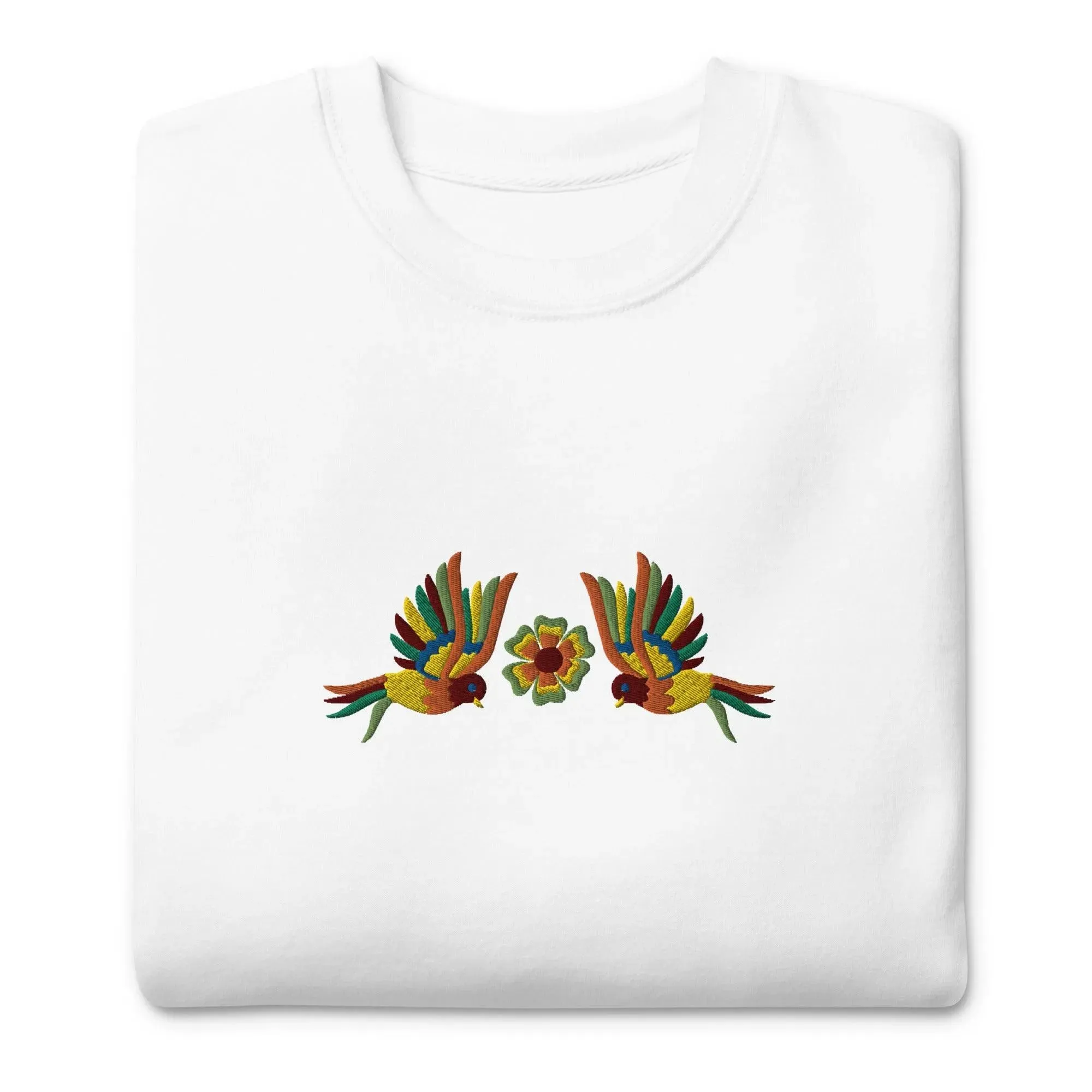 Mexican Otomi Embroidered Sweatshirt