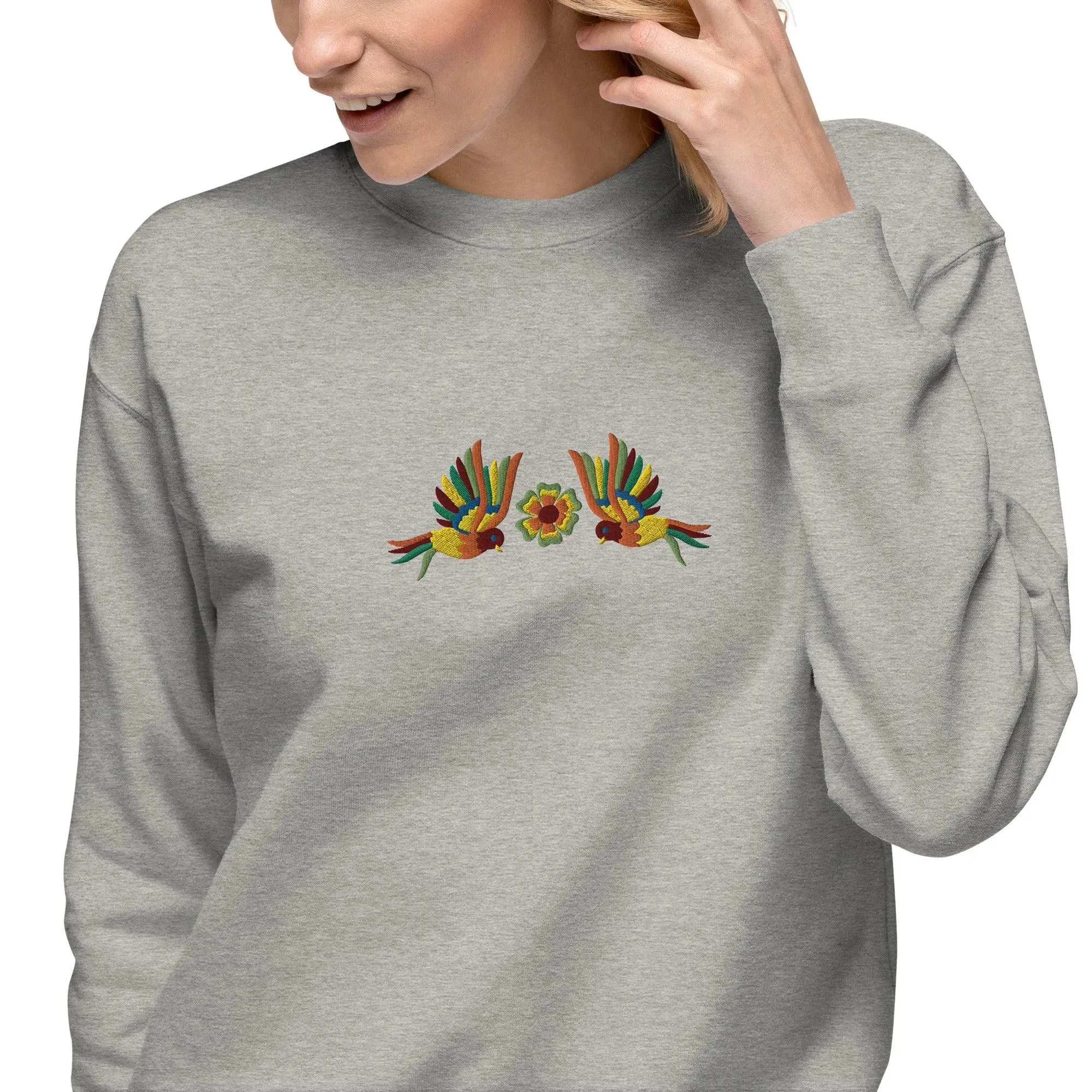 Mexican Otomi Embroidered Sweatshirt