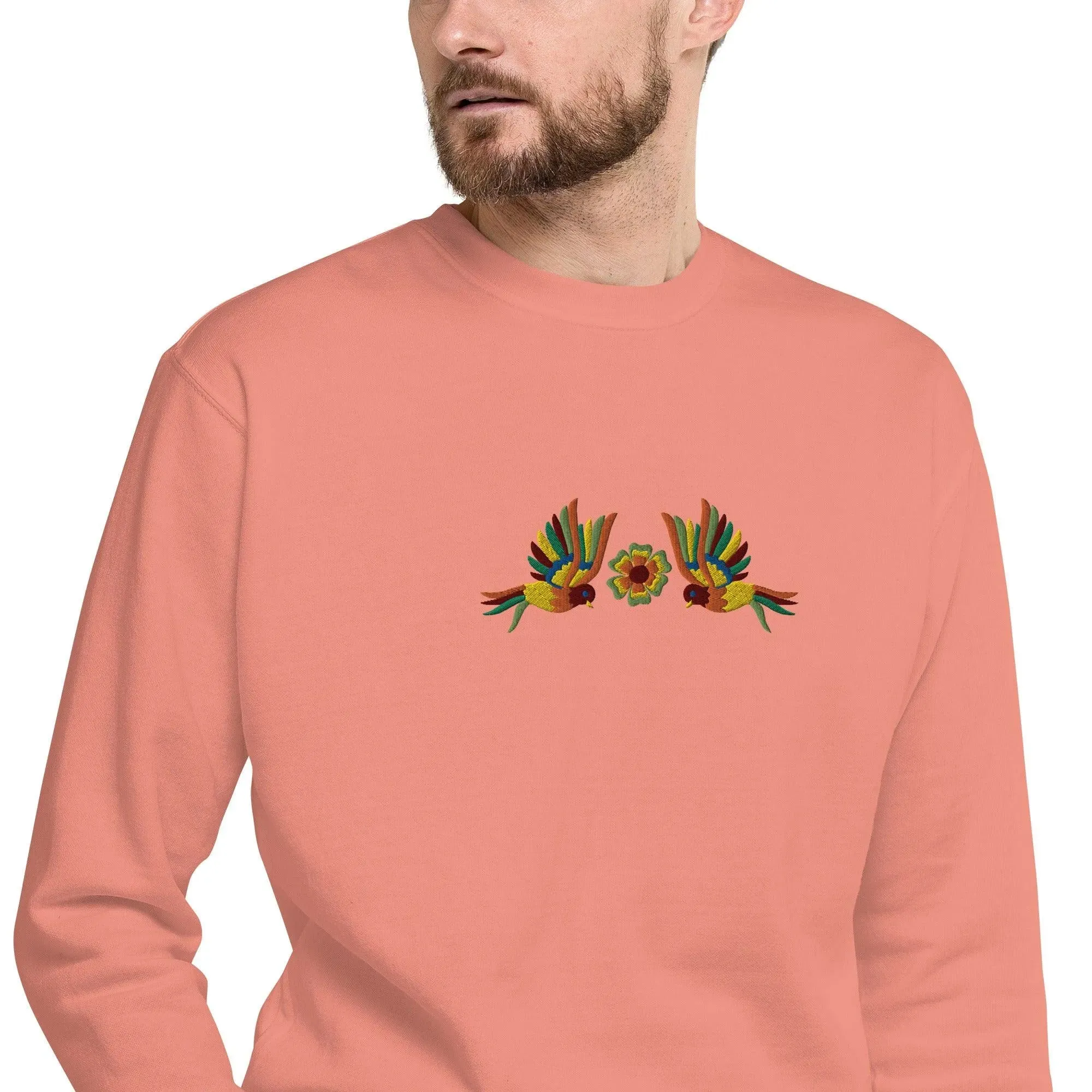 Mexican Otomi Embroidered Sweatshirt