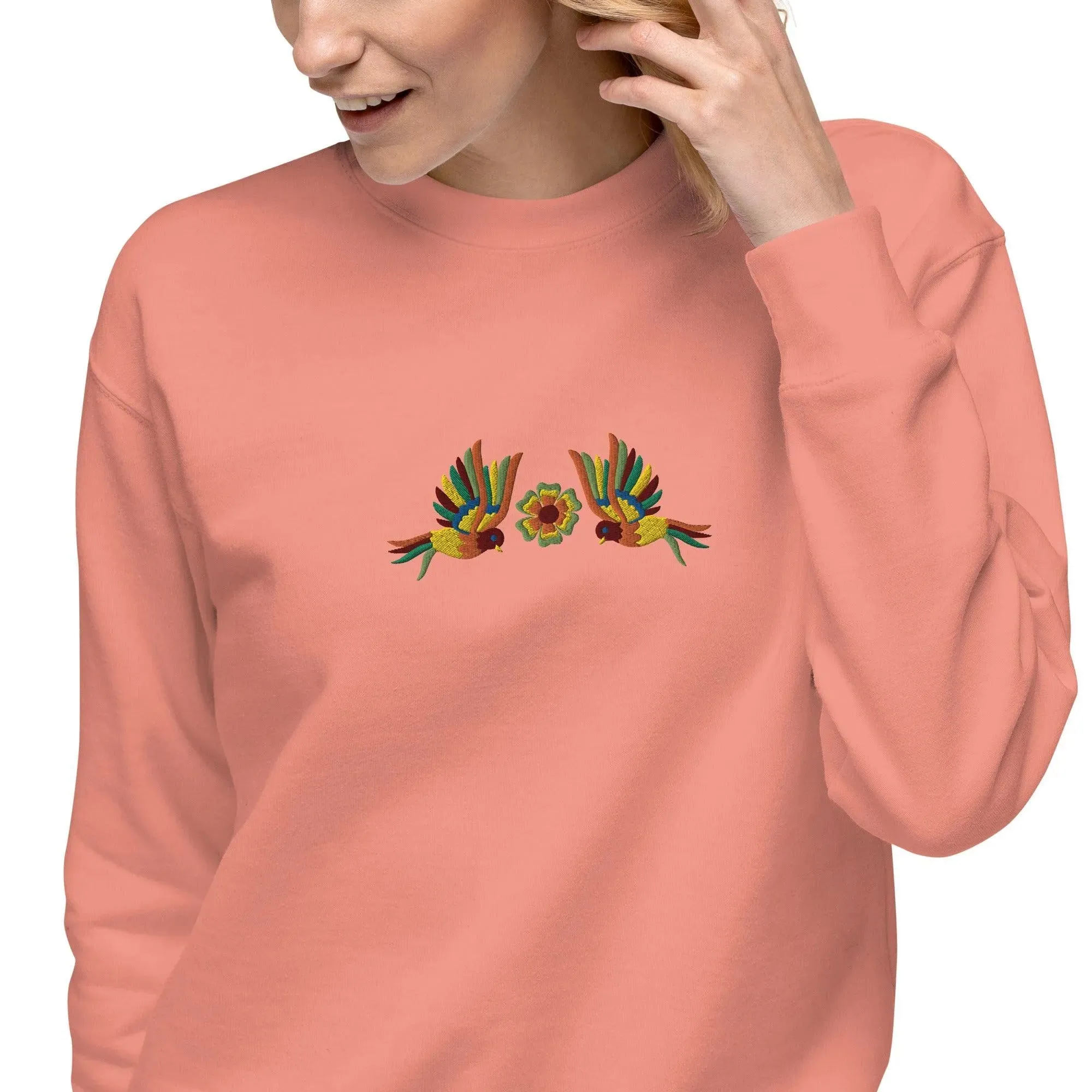 Mexican Otomi Embroidered Sweatshirt