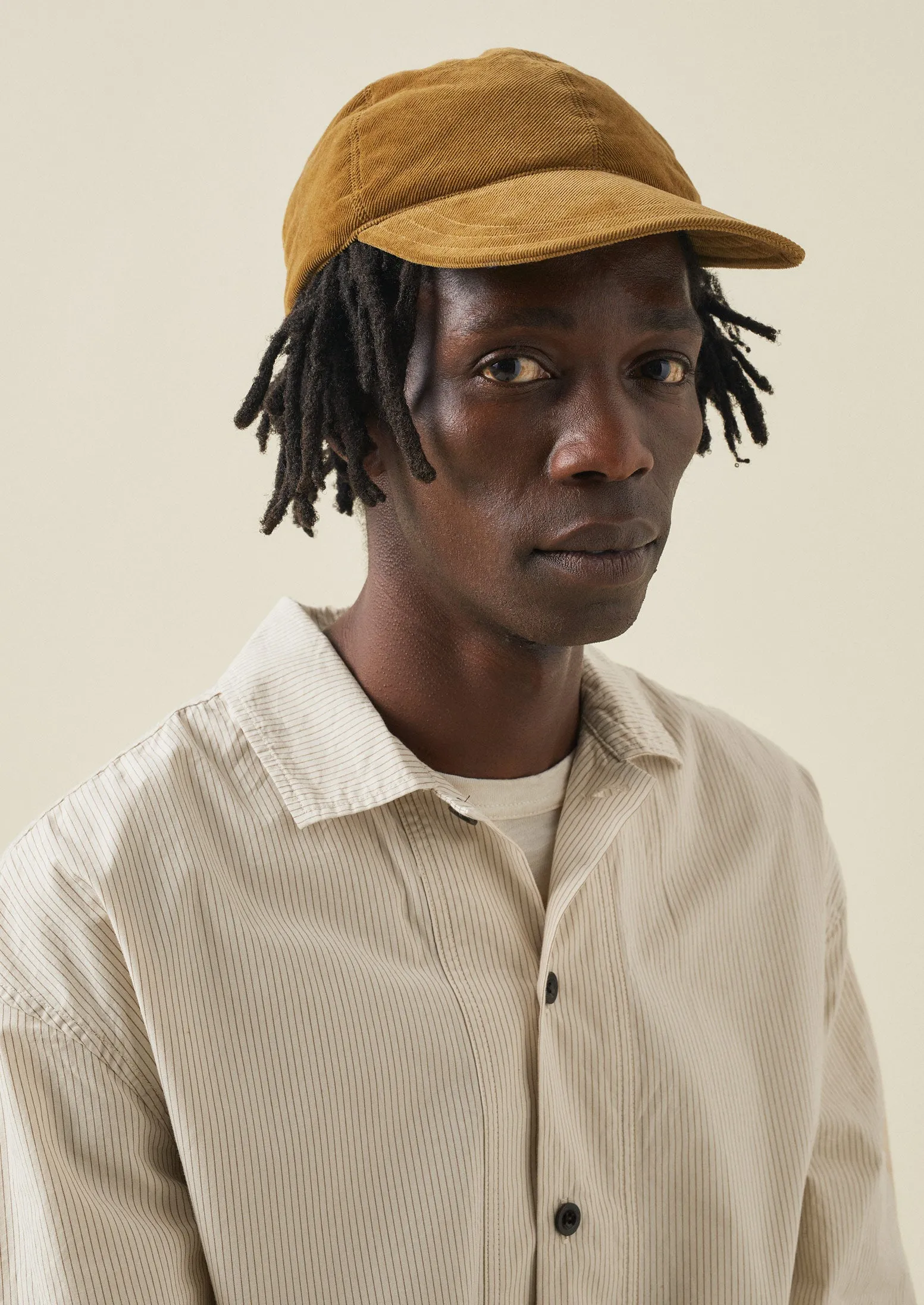 Muehlbauer Needlecord Cap | Ochre