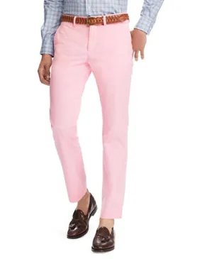 Polo Ralph Lauren Mens Straight fit Casual Pants 40 / 32 Pink Solid Stretch