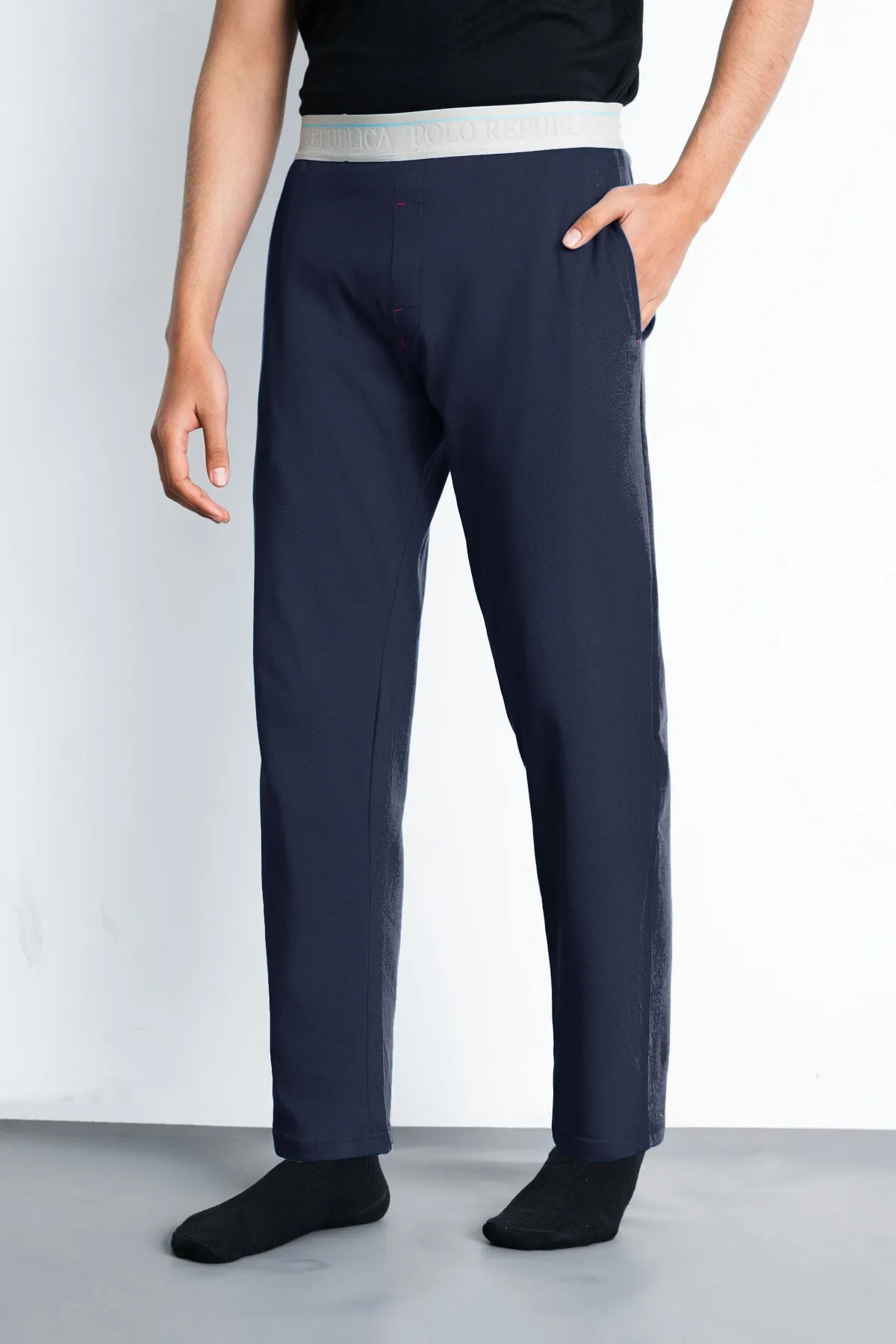 Polo Republica Men's Jersey Lounge Pants