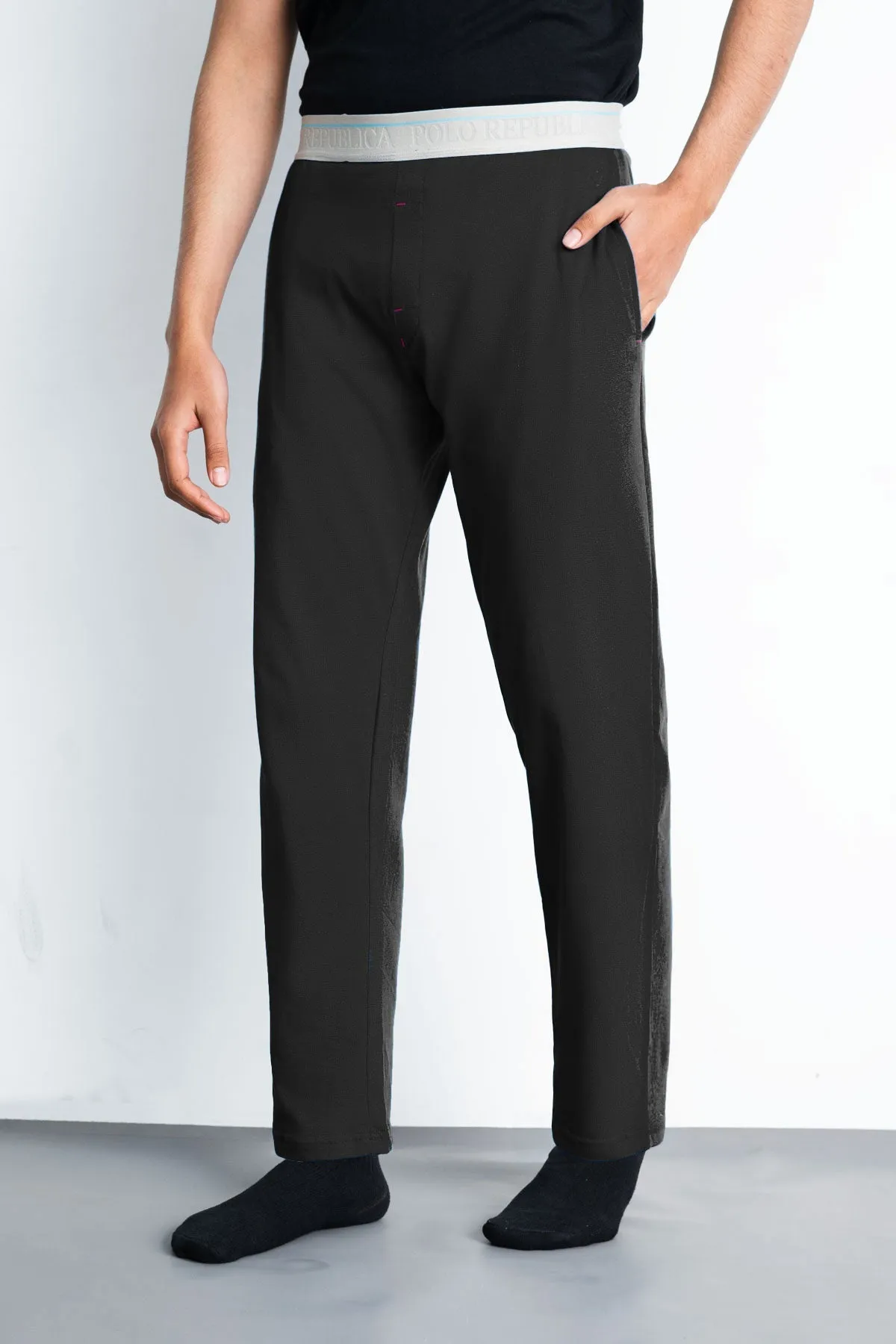 Polo Republica Men's Jersey Lounge Pants