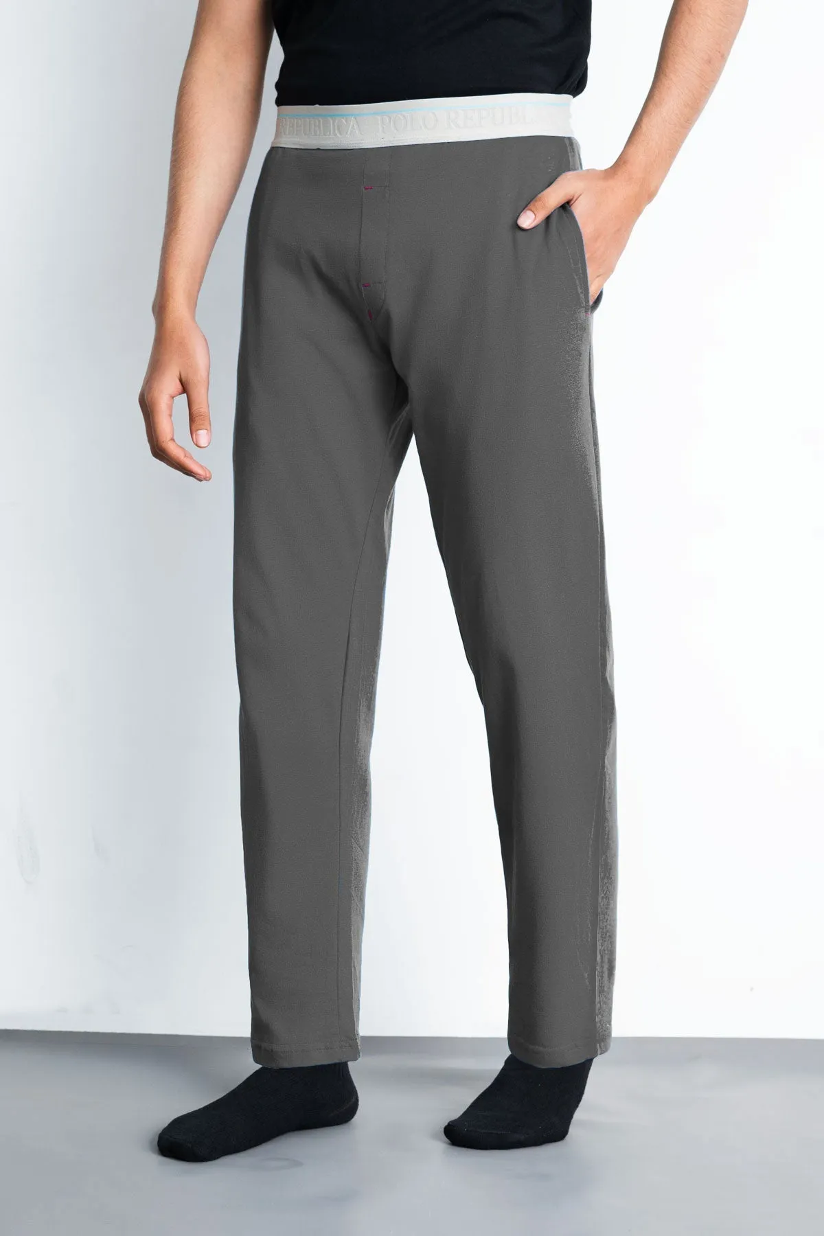 Polo Republica Men's Jersey Lounge Pants