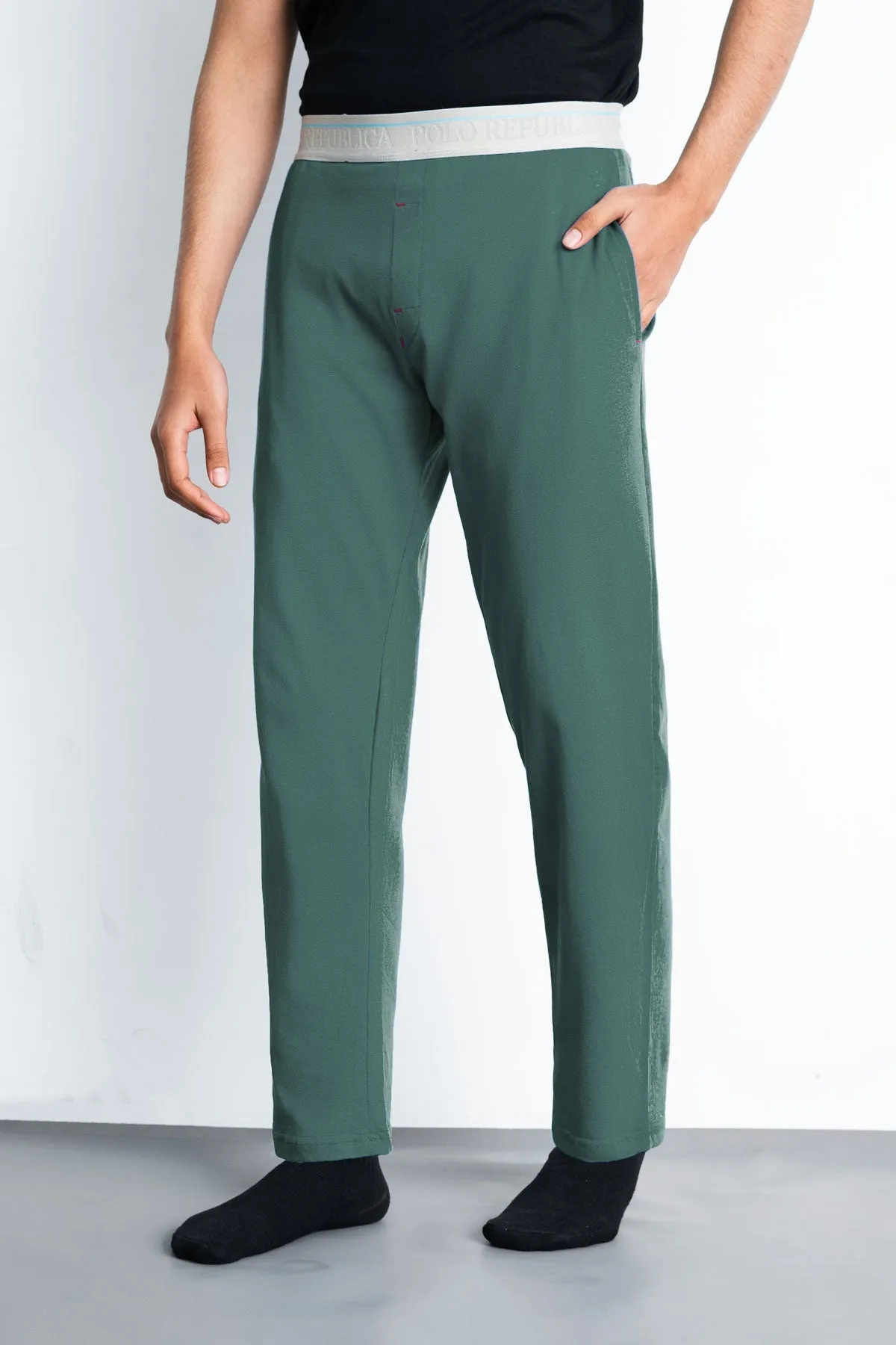Polo Republica Men's Jersey Lounge Pants