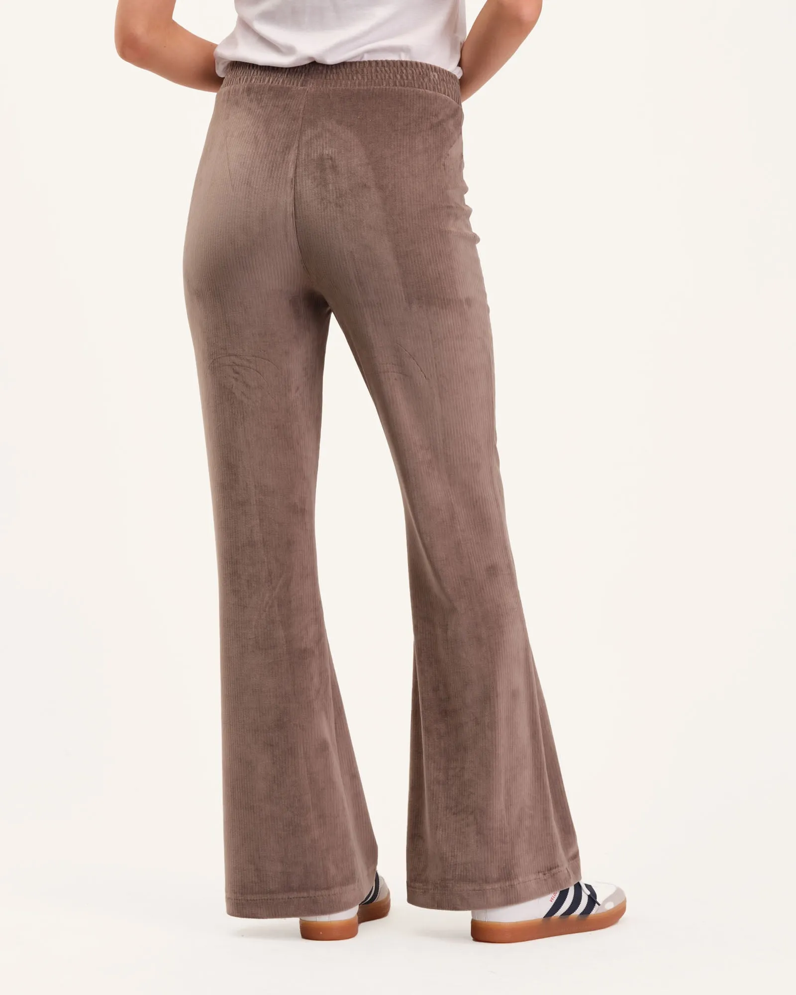 Pull-On Corduroy Wide Leg Pant