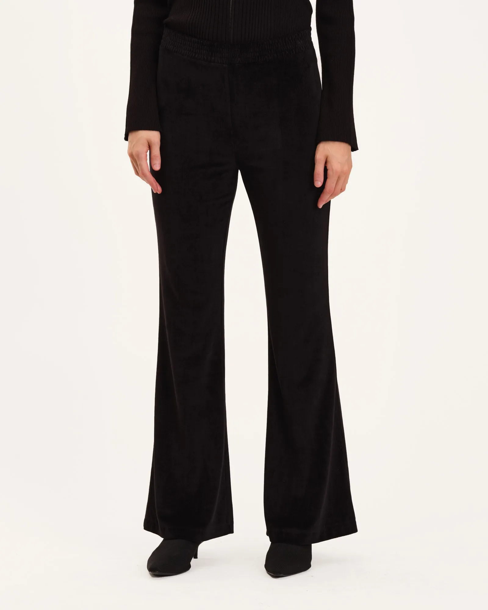 Pull-On Corduroy Wide Leg Pant
