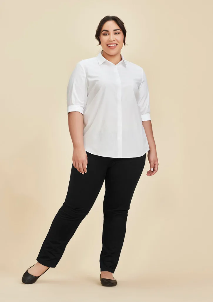 RGP263L - Biz Corporates - Womens Slim Leg Stretch Chino Pant