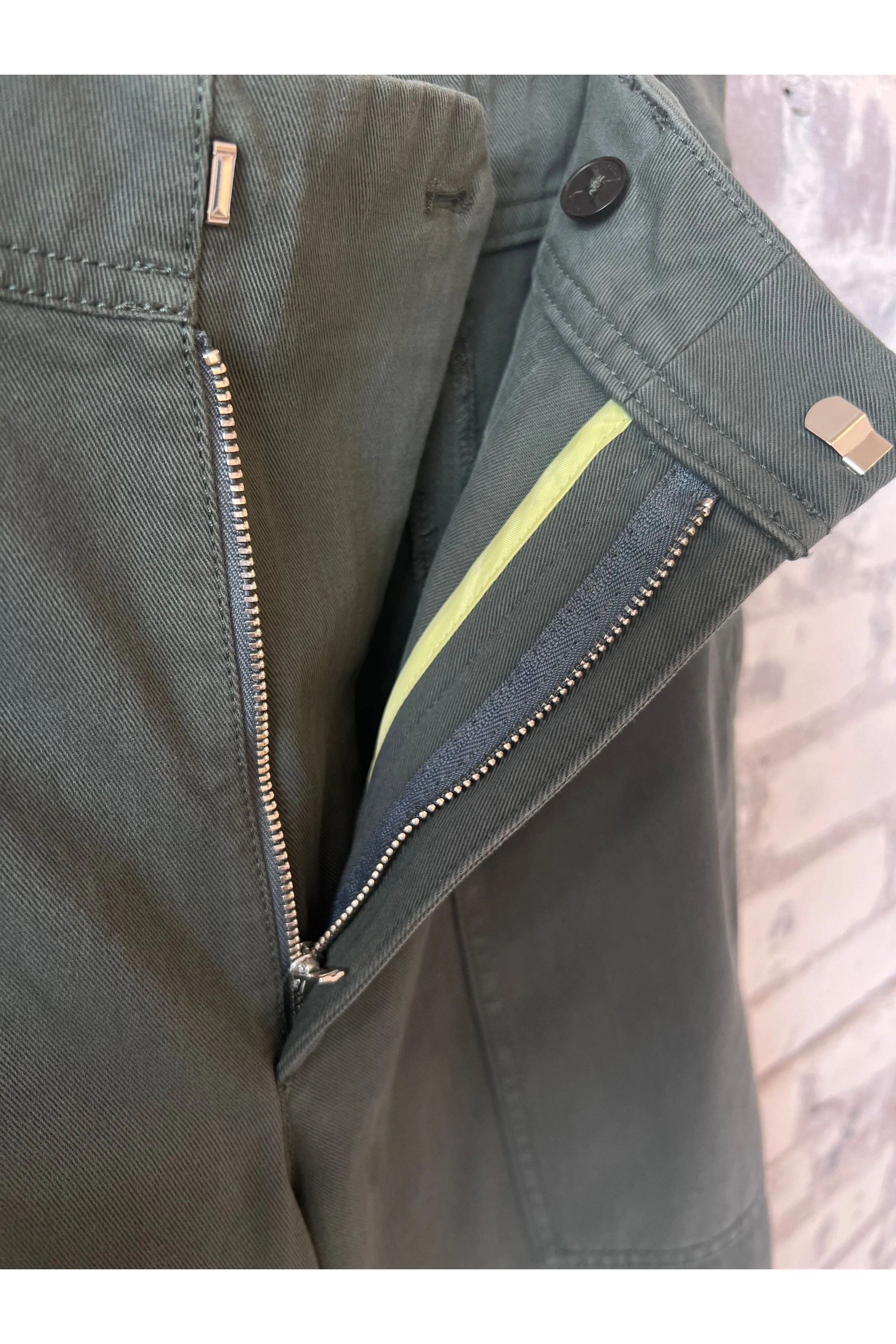 Rhannon Relaxed Pant - Pini Green