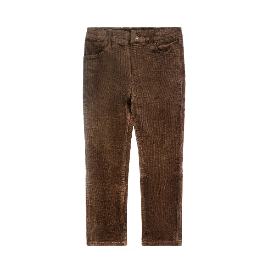 Skinny Cord Brown