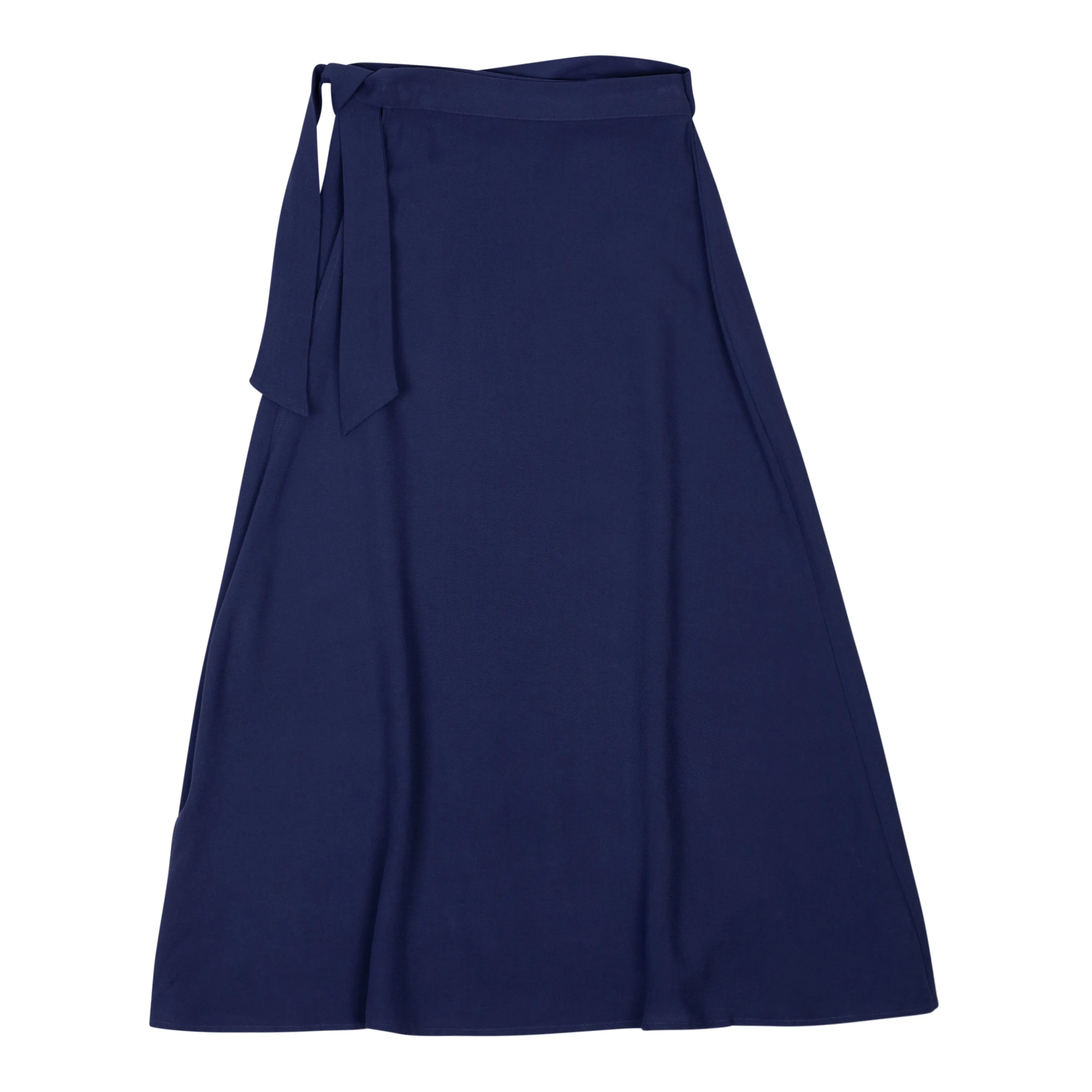 skirt maxi wrap tie - blue-19