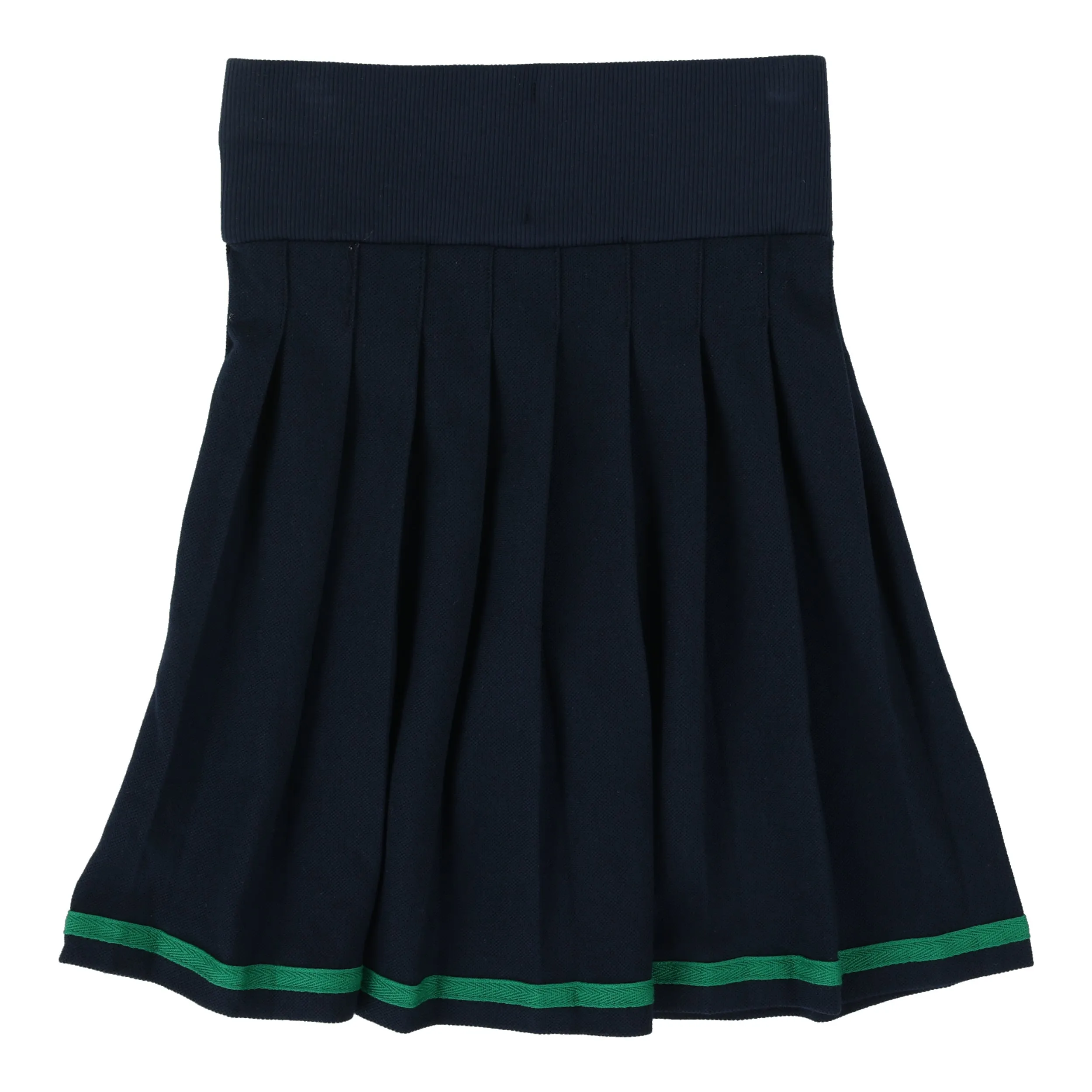 skirt pleated - navy