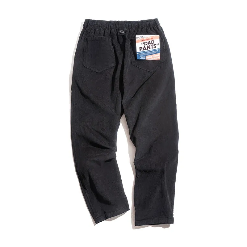 Solid Brown Corduroy Pants