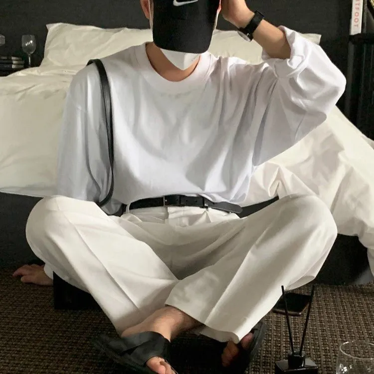 Solid Long Sleeve T -shirt or2753