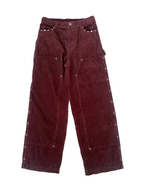 Studded corduroy
