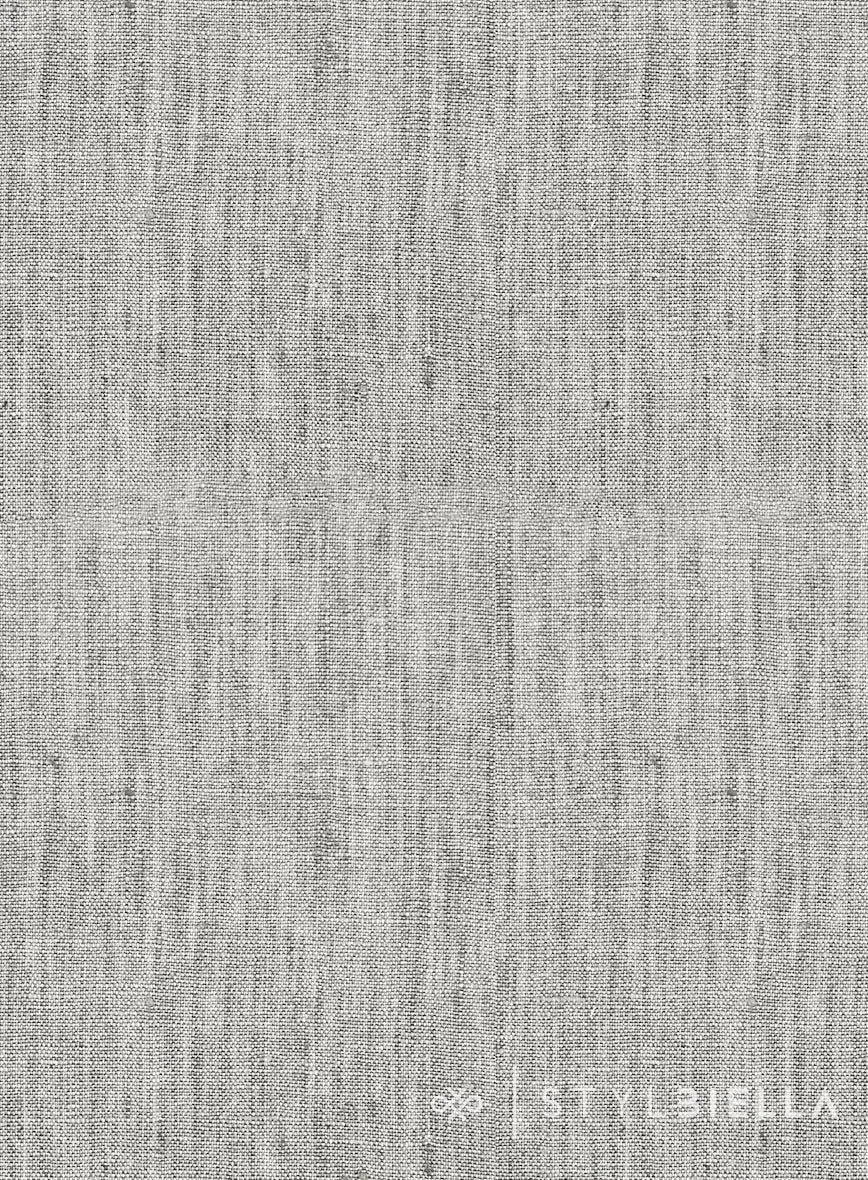Stylbiella Spring Gray Linen Pants