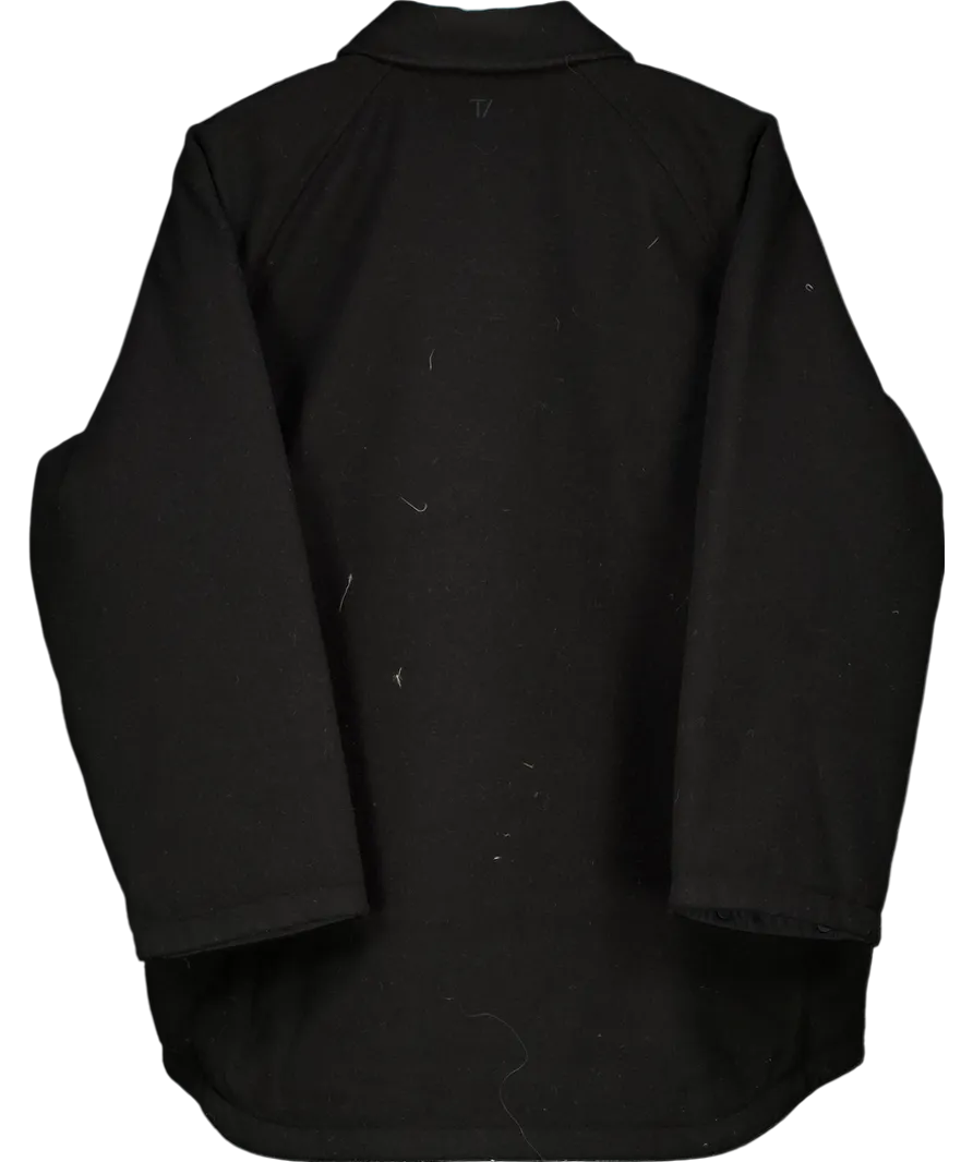 T/ALA Black Quilted Reversible Barn Jacket UK S