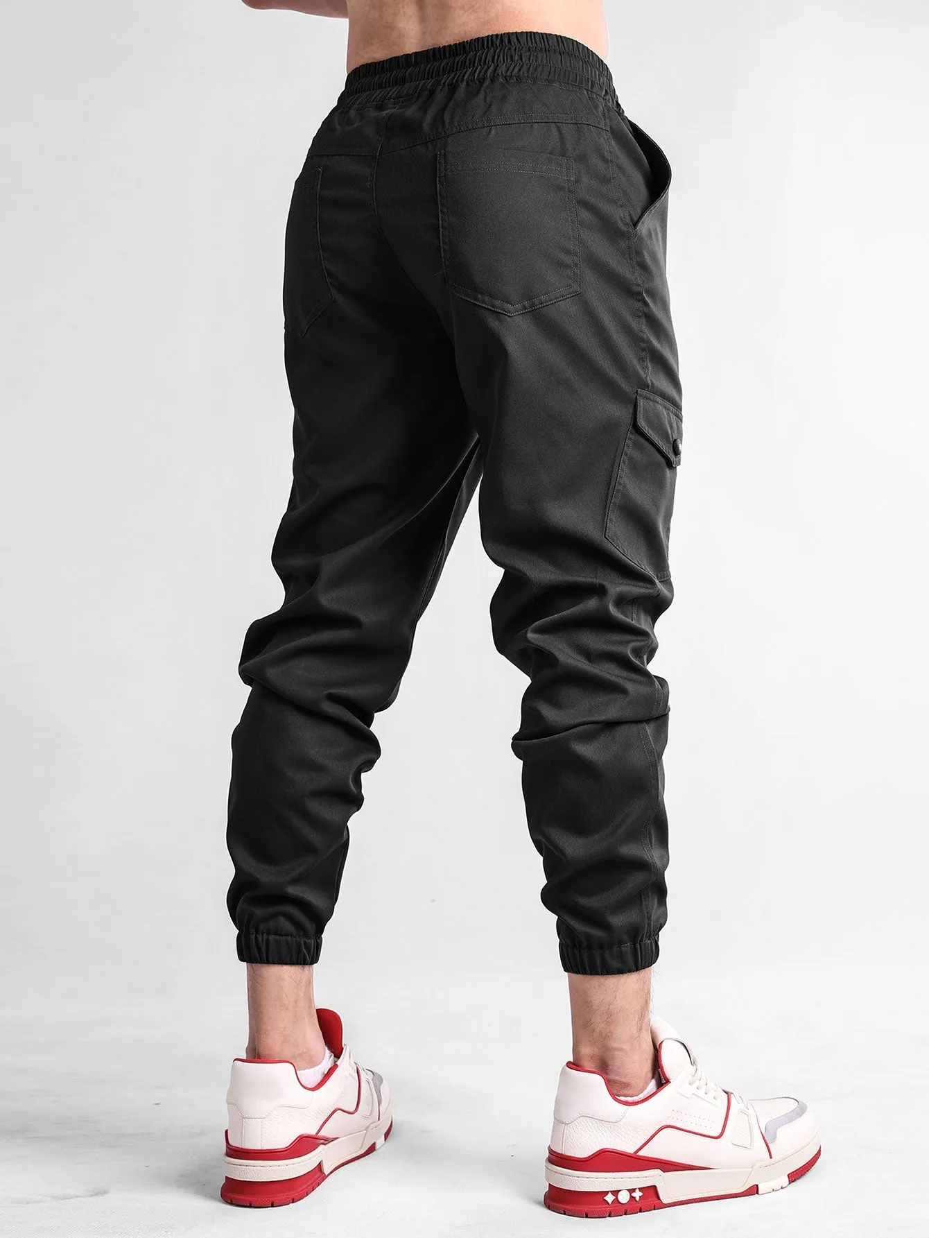 Teddy Lined Chino Jacket & Chino Cargo Jogger Pants