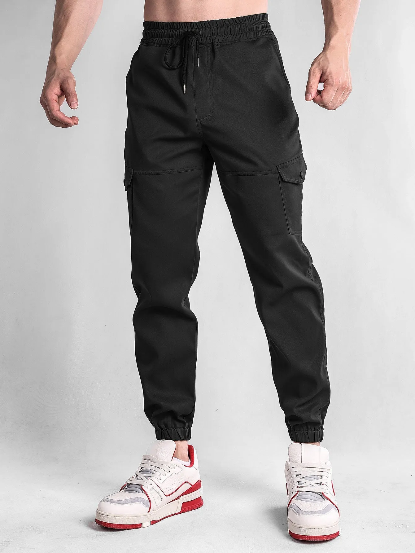 Teddy Lined Chino Jacket & Chino Cargo Jogger Pants