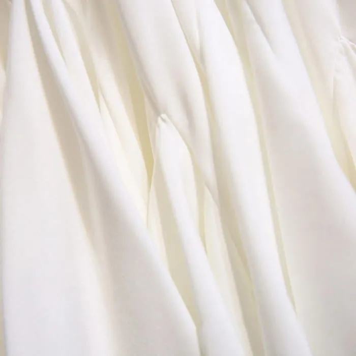 Tulip Cherry Blossom Print T-Shirt Pleated Skirt Set