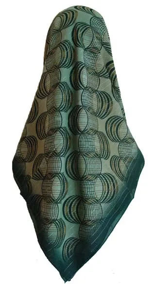 Turkish Scarf - "Abstract Galaxies" Art