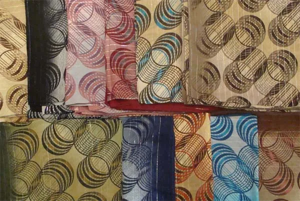 Turkish Scarf - "Abstract Galaxies" Art
